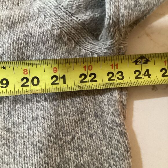 Blumarine UOMO Wool Blend Crew Neck Sweater Sz XL Gray Made in Italy - Picture 7 of 7